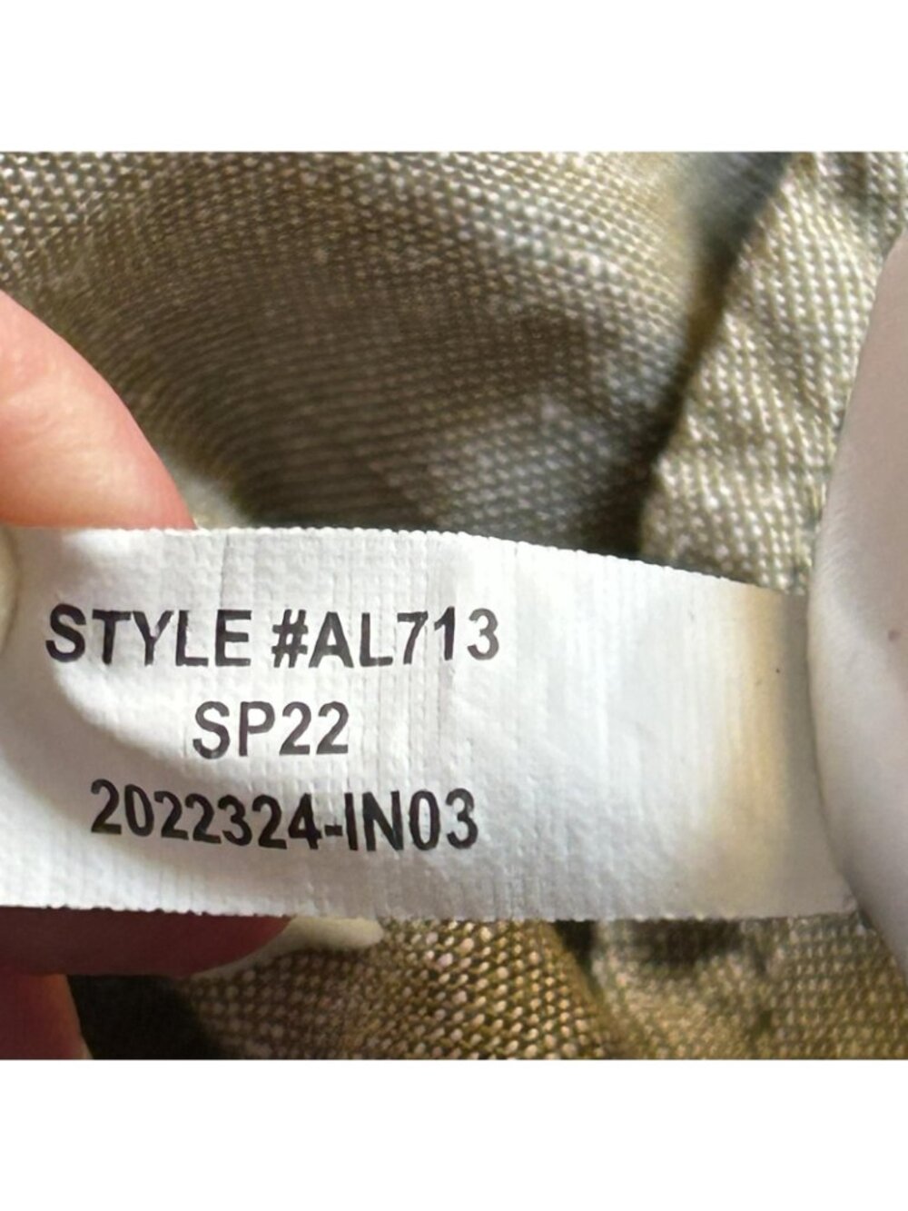 Madewell Dress Womens XXL Mini Beige Linen Blend Alexandra Button Front Pockets - Picture 5 of 12
